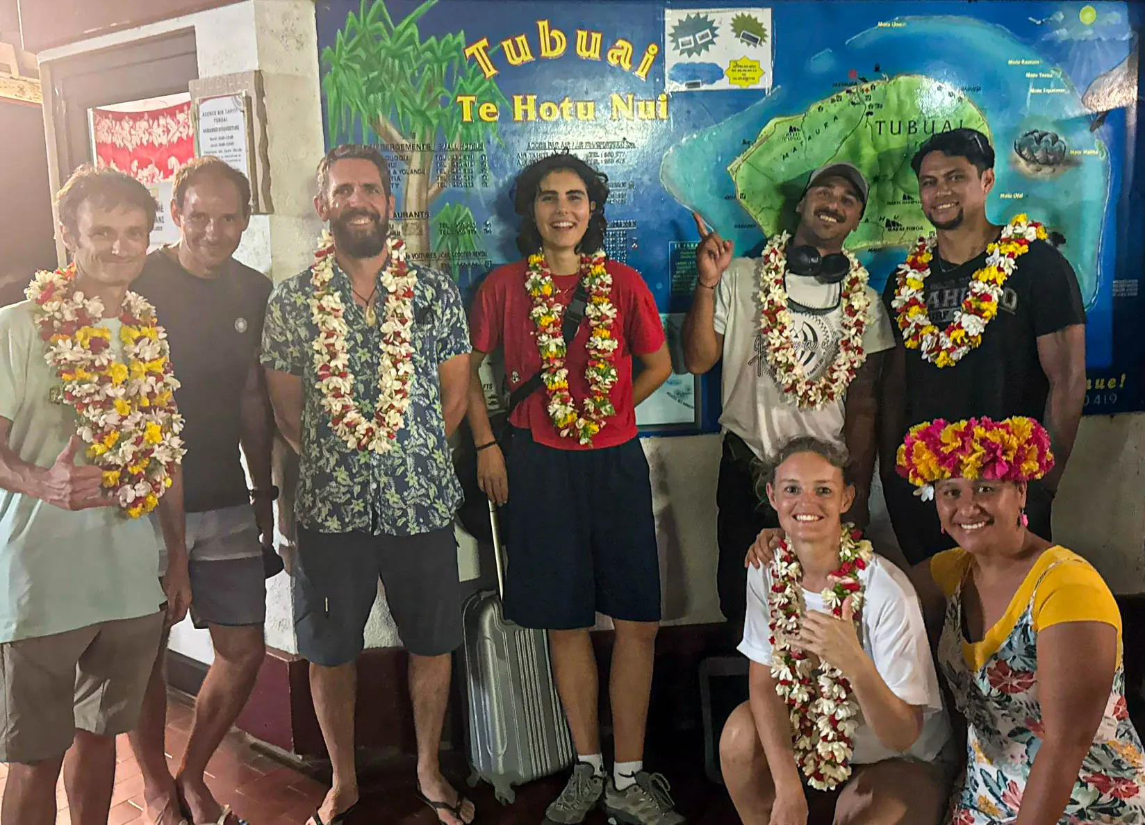 News from the REMMOA II survey: heading for the Austral Islands